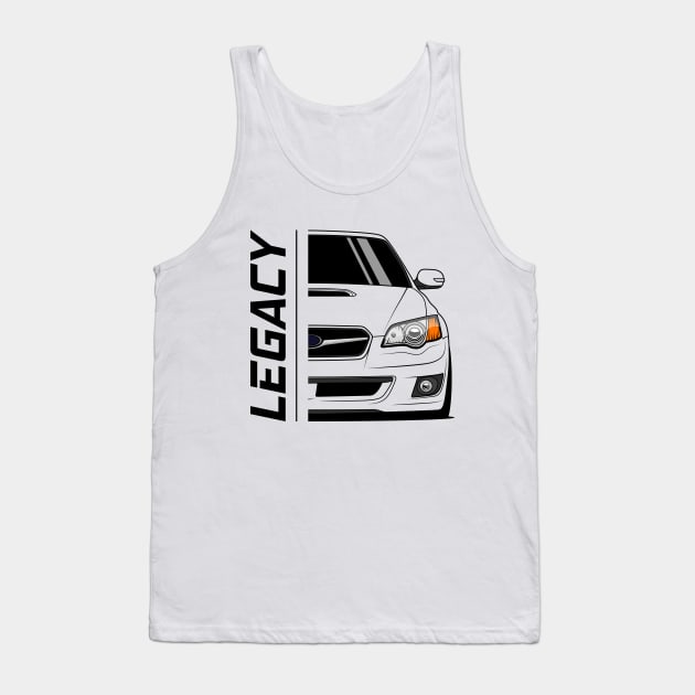 Front GT Legacy B4 MK4 Racing Tank Top by GoldenTuners